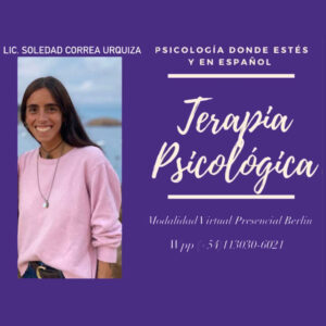 Soledad Correa Urquiza - Desceunto en pscioterapia en Berlín - 10% off con Club Lado|B|erlin.